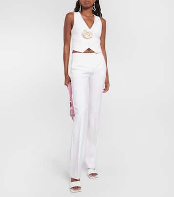Pantaloni slim a vita media | Blumarine