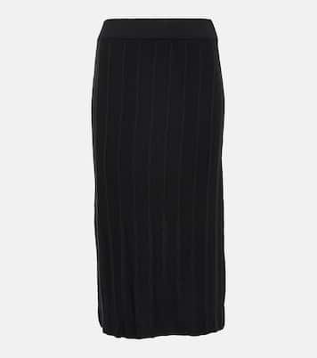 Midirock Melk aus Schurwolle | Max Mara