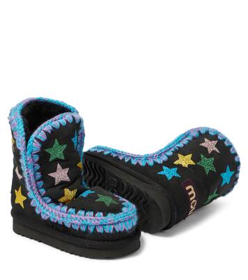 Stivali in suede con stampa | Mou Kids