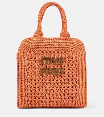 Sac Small en raphia | Miu Miu