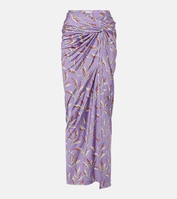 Falda envolvente floral | Rabanne