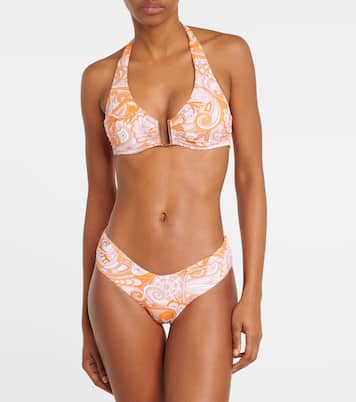 Colombia printed bikini top  | Melissa Odabash