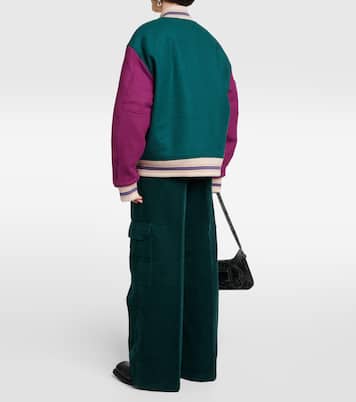 Wool-blend varsity jacket | Acne Studios