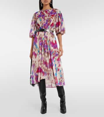 Printed cotton midi dress | Marant Etoile