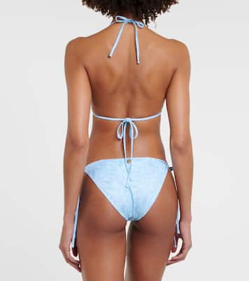 Top bikini a triangolo Barocco | Versace
