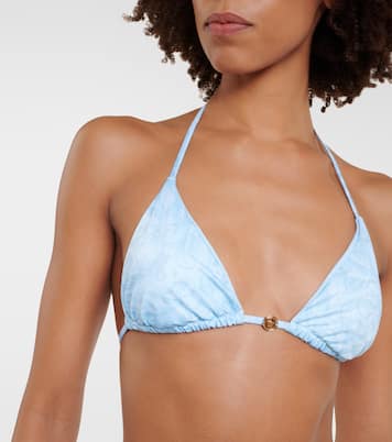 Top bikini a triangolo Barocco | Versace