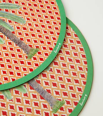 Hima Palma set of 2 placemats | Lisa Corti