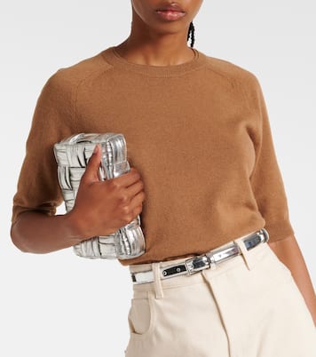 Cintura in pelle metallizzata | Max Mara