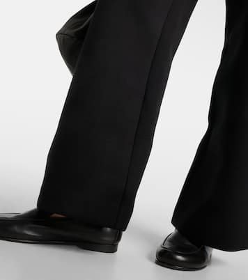 Weite High-Rise-Hose aus Jersey | 'S Max Mara