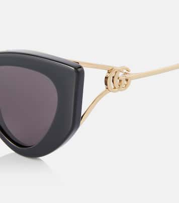 Gafas de sol cat-eye con Double G | Gucci