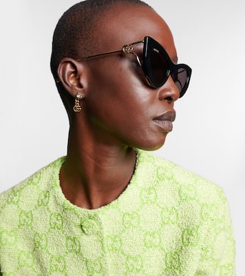 Gafas de sol cat-eye con Double G | Gucci