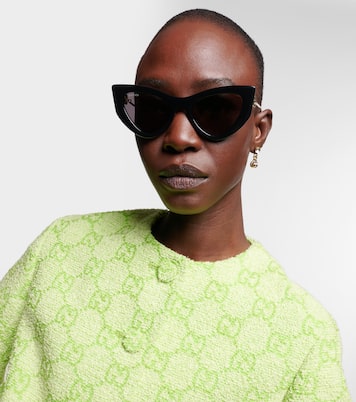 Gafas de sol cat-eye con Double G | Gucci