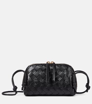 Pochette Concert Mini en cuir Intrecciato  | Bottega Veneta
