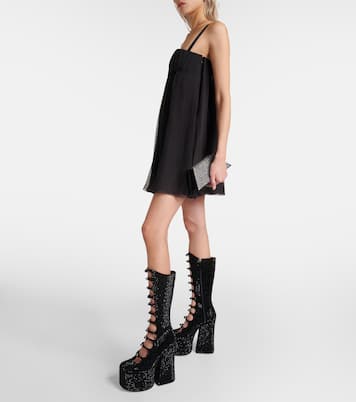 Stivali Kiki in suede con cristalli | Marc Jacobs