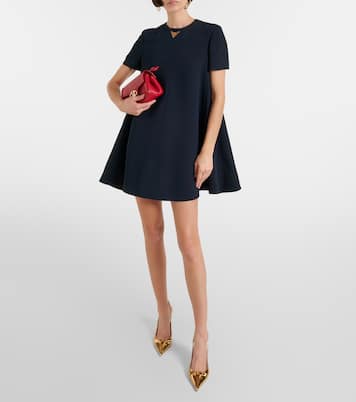 Vestido corto con VGold | Valentino