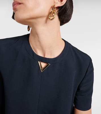 Vestido corto con VGold | Valentino