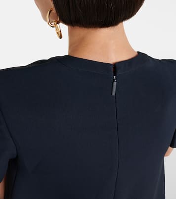 Vestido corto con VGold | Valentino