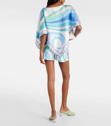 Top Cigni aus Seide | Pucci