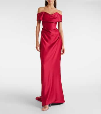 Nova Cocotte satin corset gown | Vivienne Westwood
