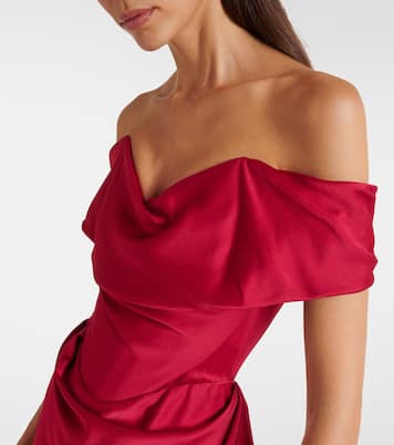 Nova Cocotte satin corset gown | Vivienne Westwood
