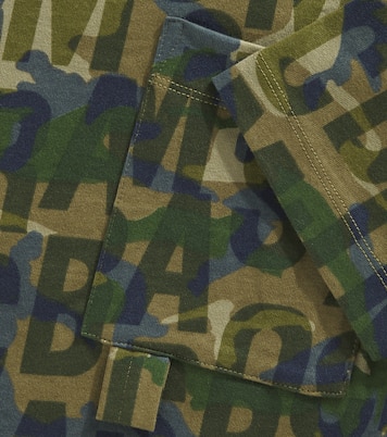 T-shirt in jersey di cotone camouflage | Marc Jacobs Kids