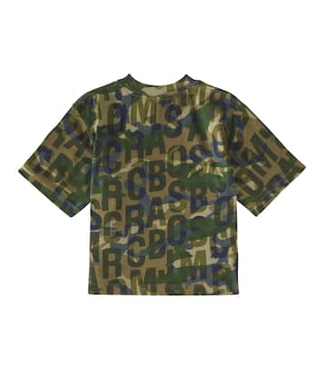 T-shirt in jersey di cotone camouflage | Marc Jacobs Kids