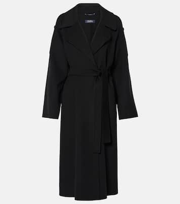 Beato virgin wool coat in black S Max Mara Mytheresa