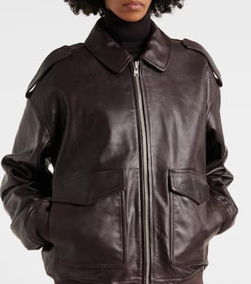 Giacca in pelle Viper | The Frankie Shop