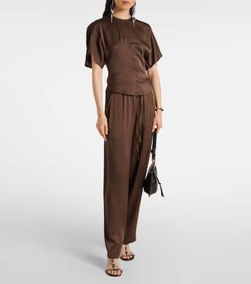 Top Karlita in raso | Isabel Marant