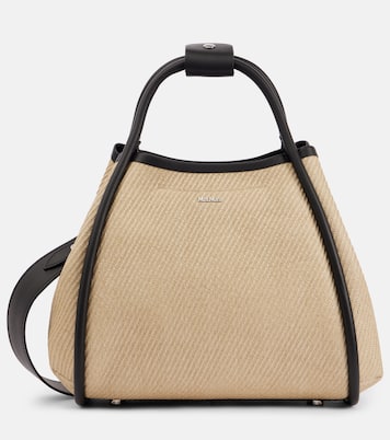 Tote Marine Small mit Leder | Max Mara