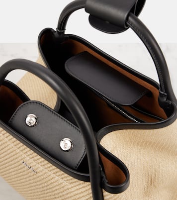 Tote Marine Small mit Leder | Max Mara