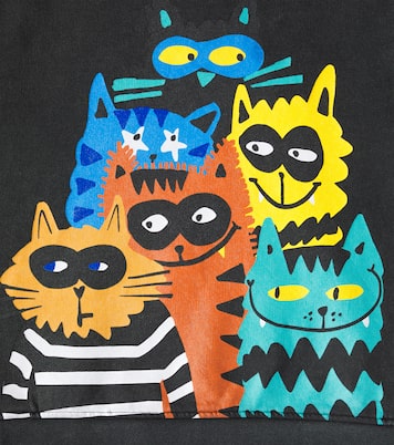 Printed cotton jersey sweatshirt | Stella McCartney Kids