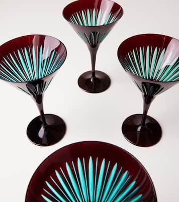 Set Prism aus vier Martinigläsern | L'Objet