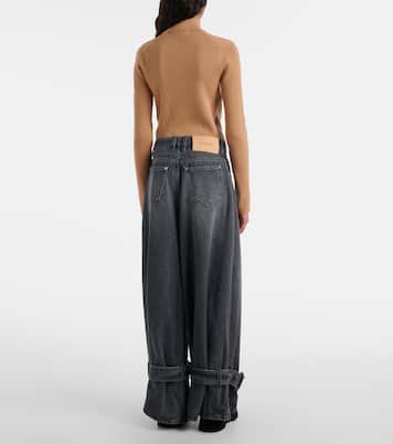 Jeans a gamba larga e vita media | JW Anderson
