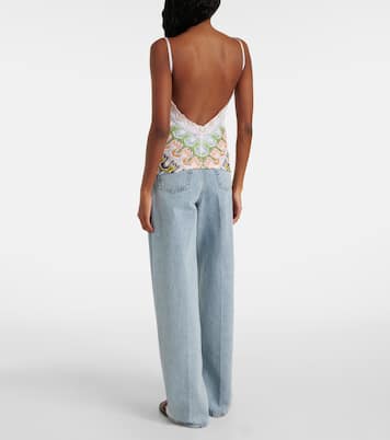 Embroidered tank top | Missoni