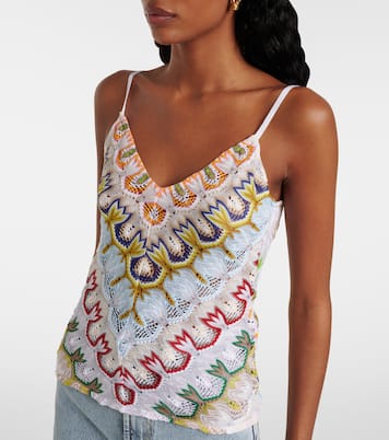 Embroidered tank top | Missoni