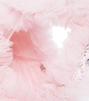 Borsa a spalla Arcadia in tulle con cristalli | Tutu Du Monde