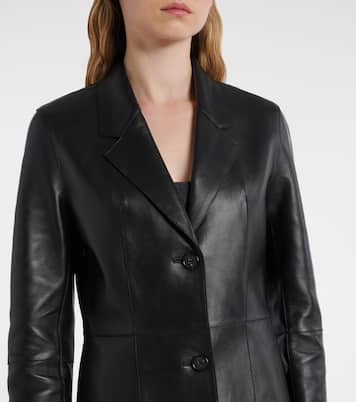 Manteau en cuir | Toteme