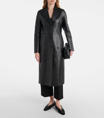 Manteau en cuir | Toteme