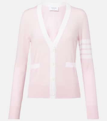 4-Bar virgin wool cardigan | Thom Browne