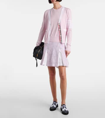 4-Bar virgin wool cardigan | Thom Browne