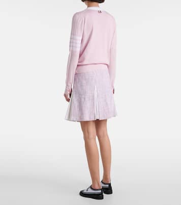 4-Bar virgin wool cardigan | Thom Browne