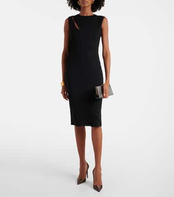 Robe de cocktail en crêpe | Tom Ford