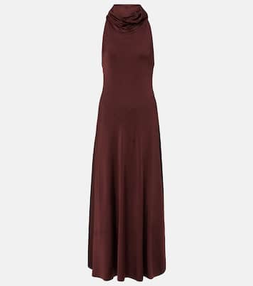 Hooded jersey midi dress | Victoria Beckham