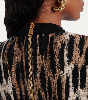 Minikleid aus Jacquard | Balmain