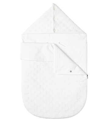 Baby - Coperta imbottita in misto cotone GG | Gucci Kids