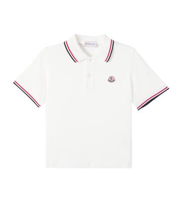 Logo棉质与珠地布Polo衫 | Moncler Enfant