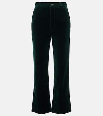 Gerade Hose aus Baumwollsamt | Saint Laurent