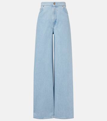 Affari high-rise wide-leg jeans | Max Mara