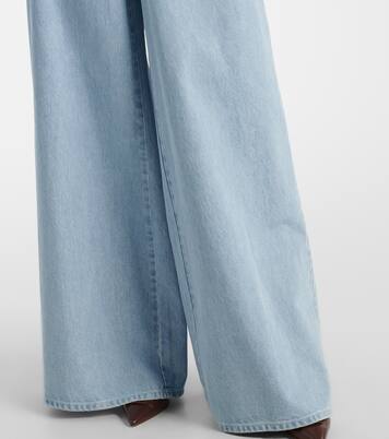 Affari high-rise wide-leg jeans | Max Mara